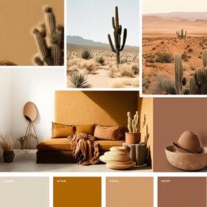 desert color palette 