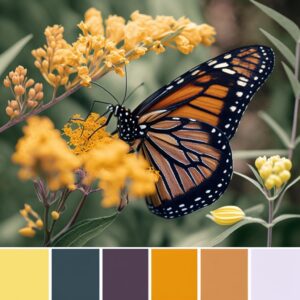 monarch butterfly colors