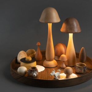 mushroom shaped table lamps