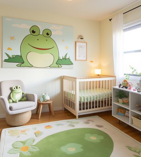 Frog Animal Wall Print, Baby Frog Poster, Baby Room Wall Decor, Nursery  Wall Decor -  Canada