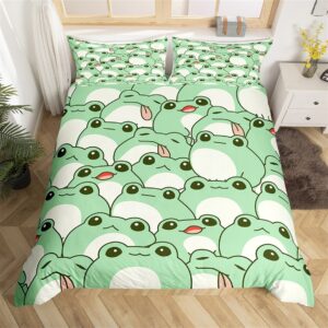 frog-themed bedding for kids