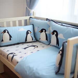 penguin bedding for baby nursery