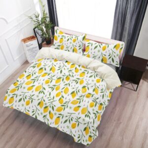 Lemon-themed bedding ideas