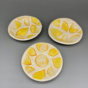 lemon jewelry dish