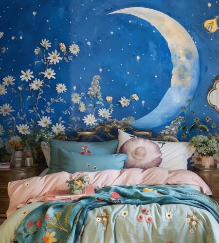19 Mesmerizing Moon-Themed Bedroom Ideas