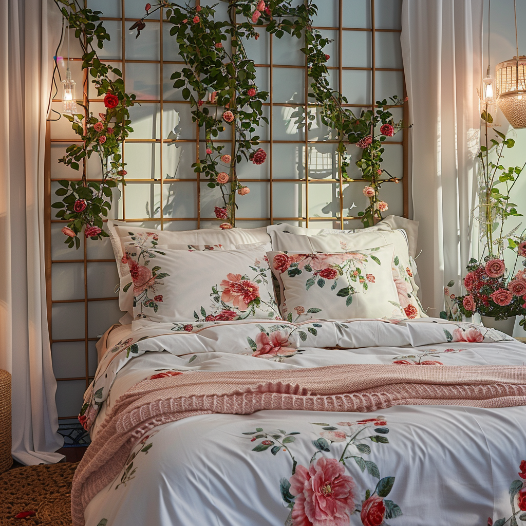 17 Refreshing Rose Themed Bedroom Ideas hausvibe