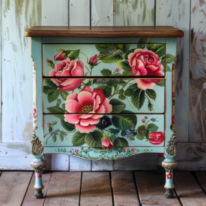 rose painted furniture ideas