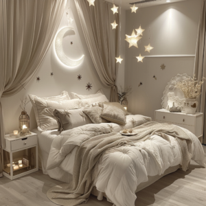 moonlit bedroom