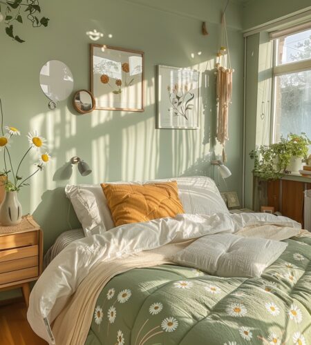 19 Delightful Daisy-Themed Bedroom Ideas