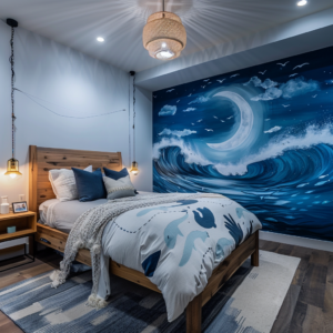 moon bedroom concepts, nautical night bedroom