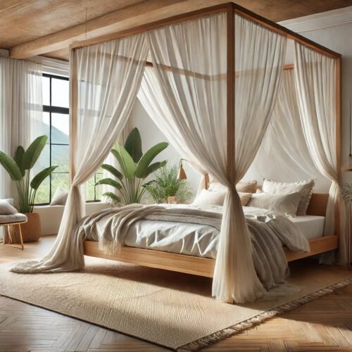 canopy bed
