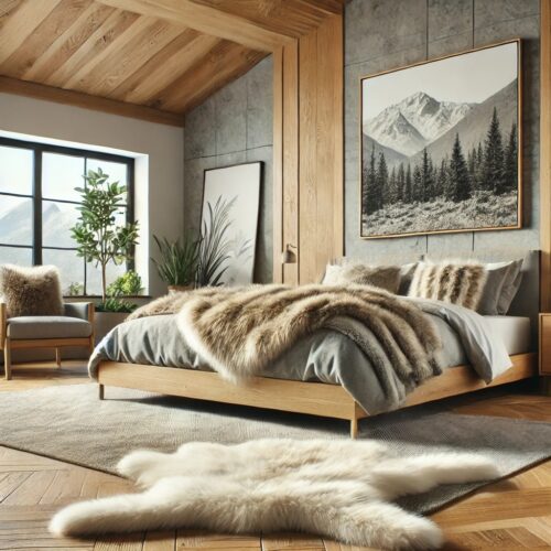 faux fur rugs bedroom decor