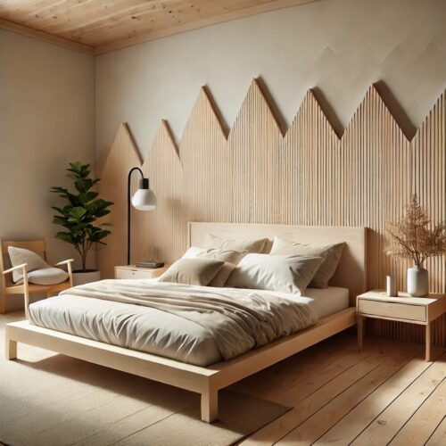 minimalist mountain decor, mountain inspired furniture 