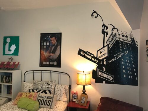 broadway wall decal