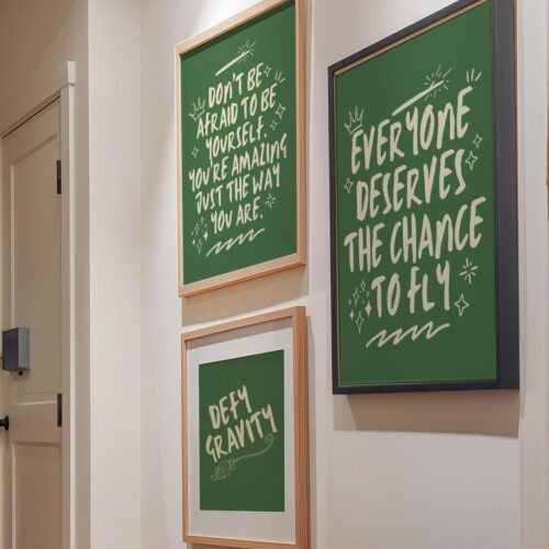 musical theatre quotes wall art